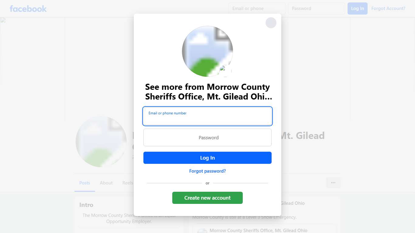 Morrow County Sheriffs Office, Mt. Gilead Ohio Mount Gilead OH Facebook